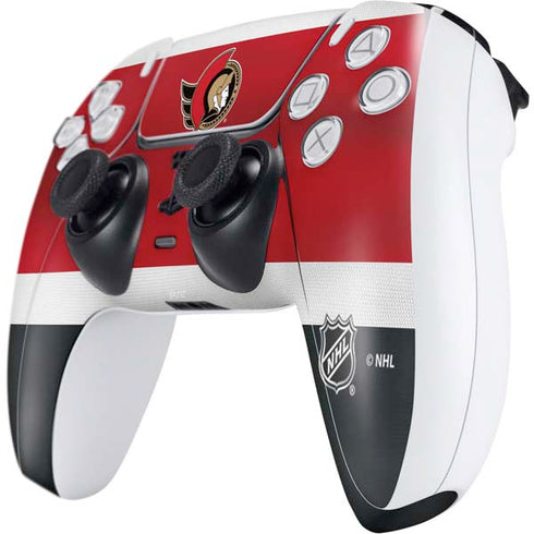 NHL Ottawa Senators Jersey PS5 Controller Skin